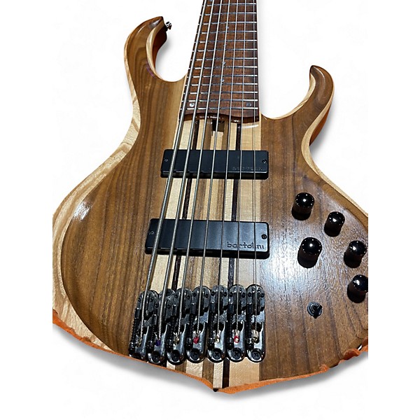 Used Ibanez BTB747 Worn Natural Electric Bass Guitar