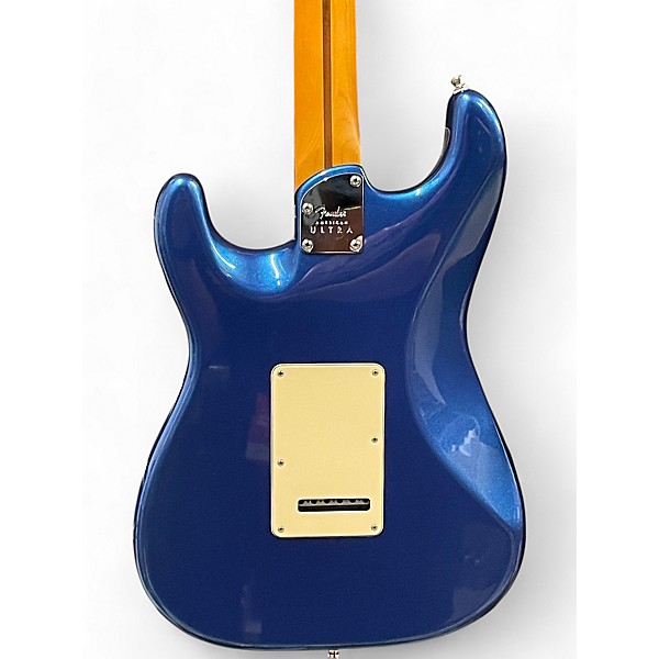 Used Fender American Ultra Stratocaster HSS Blue Solid Body Electric Guitar