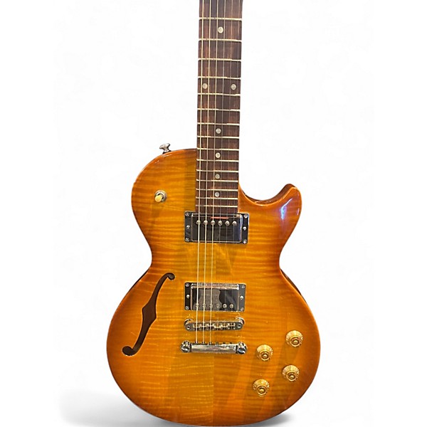 Used 2010s Gibson Les Paul Special Semi Caramel Burst Hollow Body Electric Guitar