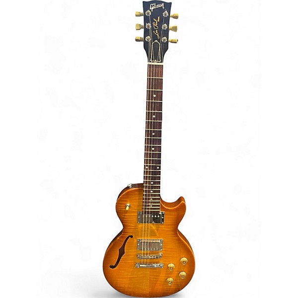 Used 2010s Gibson Les Paul Special Semi Caramel Burst Hollow Body Electric Guitar
