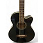 Used Ibanez AEB10 Black Acoustic Bass Guitar