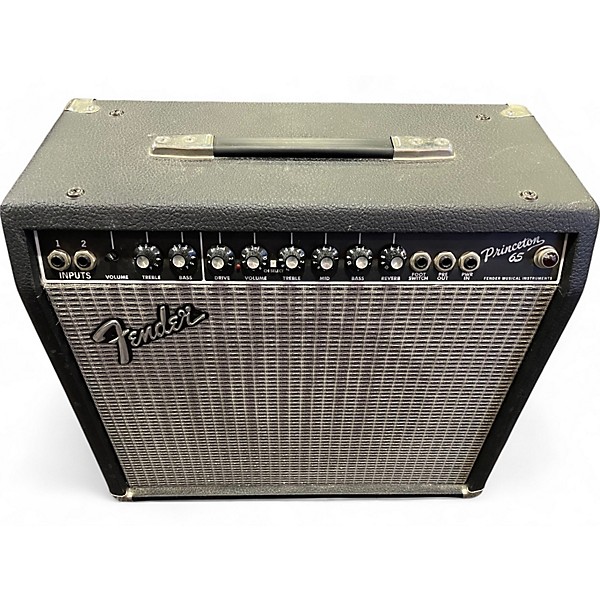 Used Fender Princeton 65 1x12 15W Tube Guitar Combo Amp