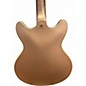 Used Dangelico LELUXE DC ROSE CHAMPAIGN Hollow Body Electric Guitar
