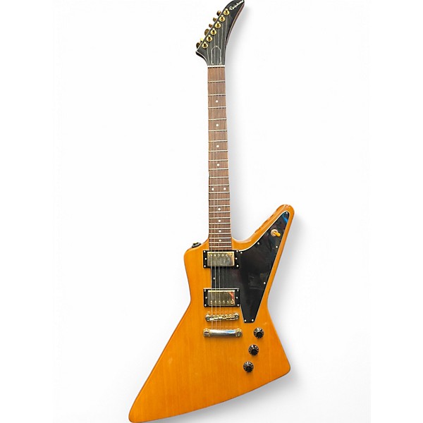 Used Epiphone KORINA EXPLORER NATURAL Solid Body Electric Guitar