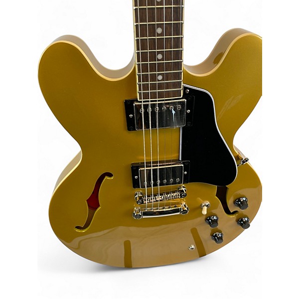 Used Epiphone ES355 Gold Hollow Body Electric Guitar