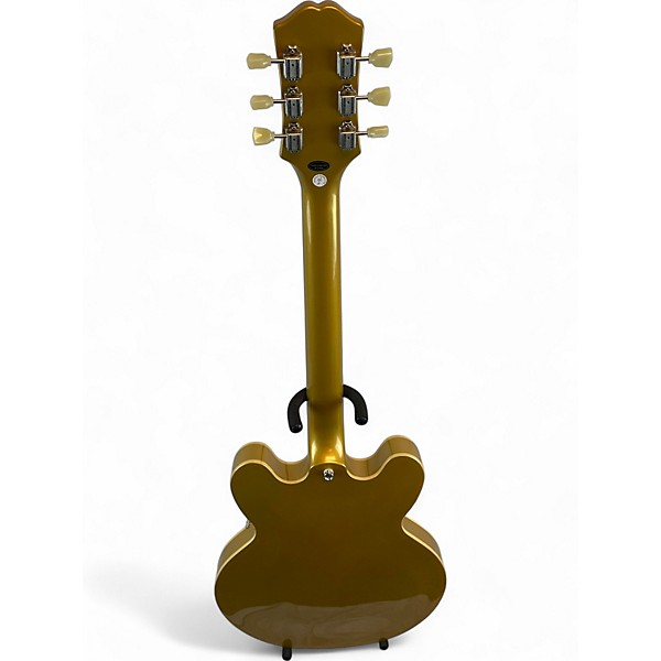 Used Epiphone ES355 Gold Hollow Body Electric Guitar