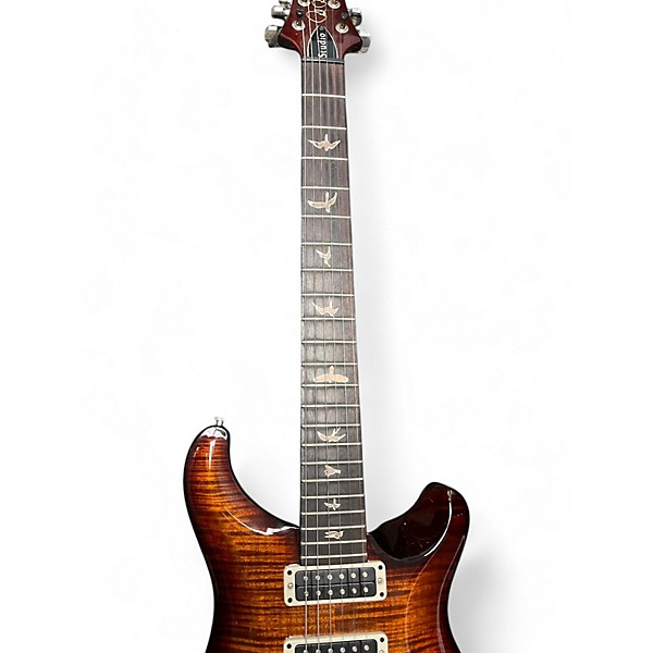 Used PRS Studio 10 top Tiger Eye Solid Body Electric Guitar