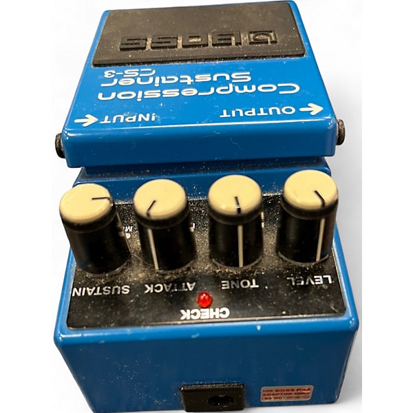 Used BOSS CS3 Compressor Sustainer Effect Pedal