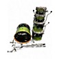 Used Crush Drums & Percussion 5 Piece Sublime E3 Maple Green Sparkle Fade Drum Kit thumbnail