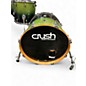 Used Crush Drums & Percussion 5 Piece Sublime E3 Maple Green Sparkle Fade Drum Kit