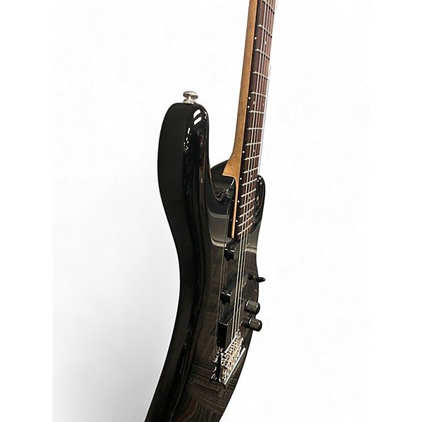 Used Ernie Ball Music Man Luke II Black Solid Body Electric Guitar