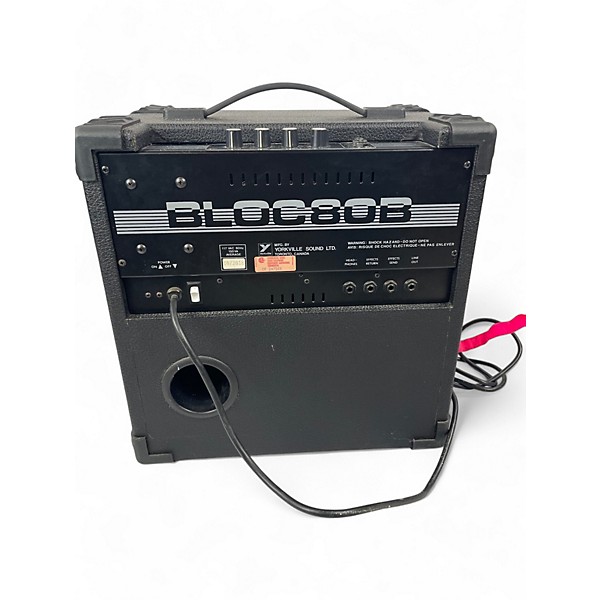 Used Yorkville bloc80b Tube Bass Combo Amp