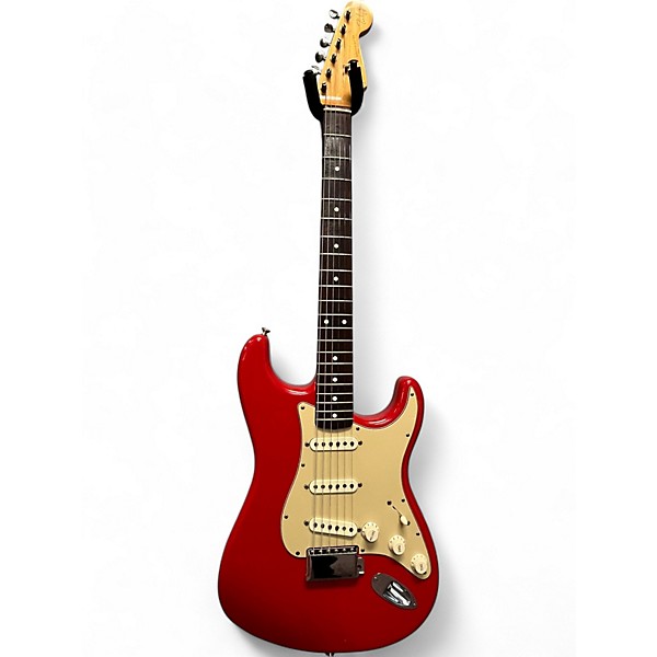 Used Fender STRATOCASTER Fiesta Red Solid Body Electric Guitar