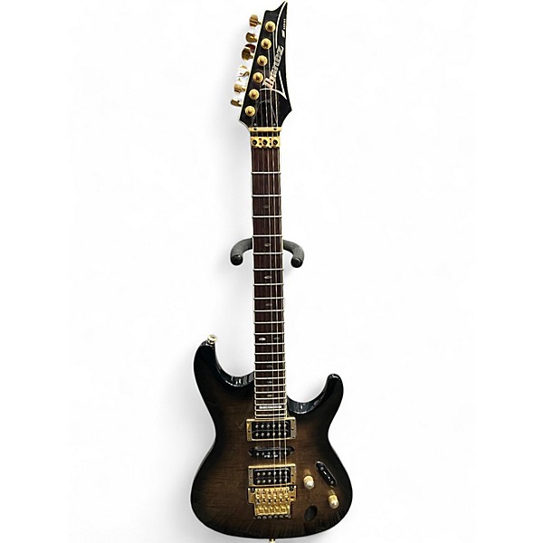 Used Ibanez S540FMTK TRANSPARENT CHARCOAL Solid Body Electric Guitar