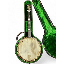 Vintage 1920s Vega Soloist Banjo Natural Banjo