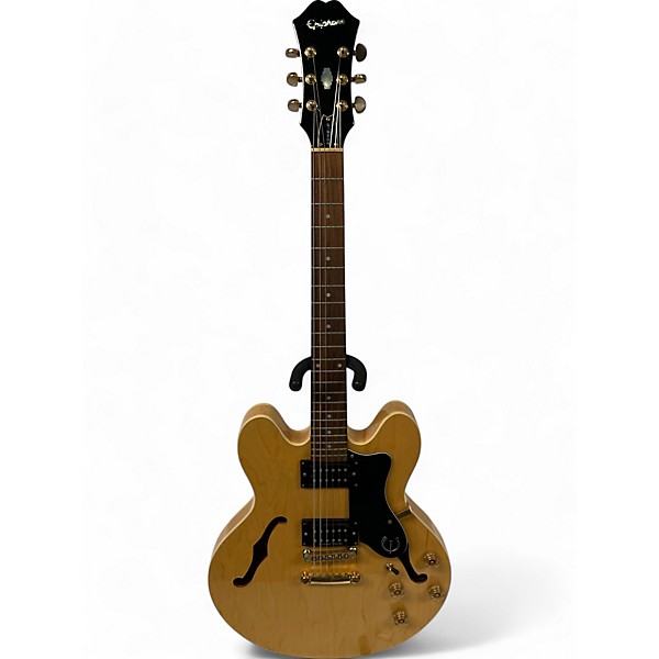 Used Epiphone Dot Natural Hollow Body Electric Guitar