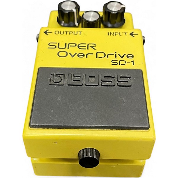 Used BOSS SD1 Super Overdrive Effect Pedal