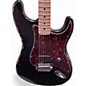 Used Warmoth Strat copy Black Solid Body Electric Guitar