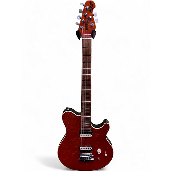 Used Ernie Ball Music Man Axis Super Sport HH Transparent Amber Solid Body Electric Guitar,New Products : American Fashion Style Bags On Sale