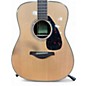 Used Yamaha FG830 Natural Acoustic Guitar