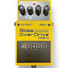 Used BOSS ODB3 Bass Overdrive Bass Effect Pedal