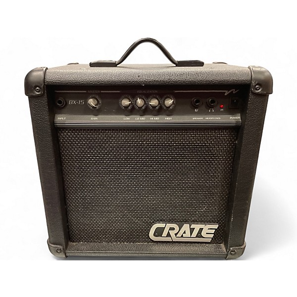 Used Crate BX15 1X8 15W Bass Combo Amp