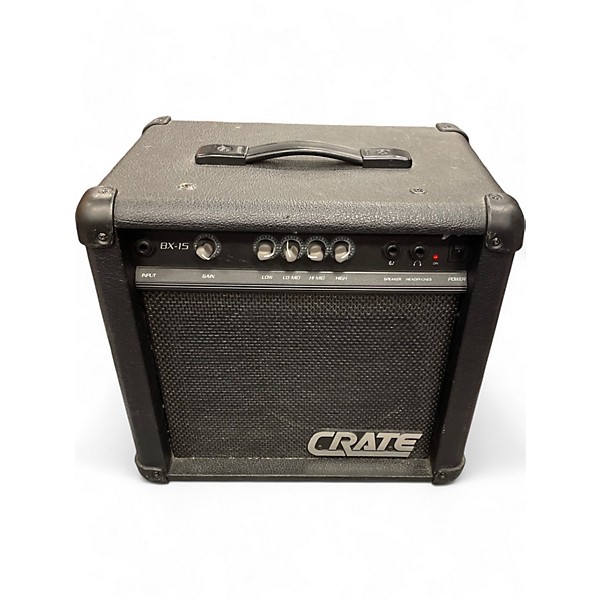 Used Crate BX15 1X8 15W Bass Combo Amp