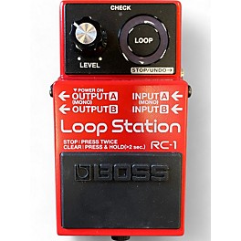 Used BOSS RC1 Loop Station Pedal