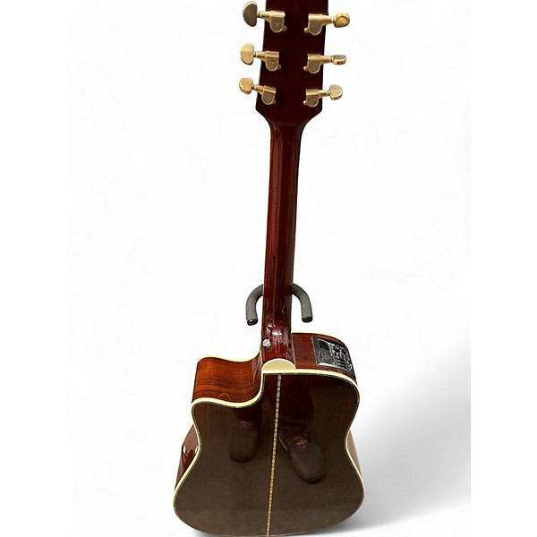 Used Takamine eg334sc Natural Acoustic Electric Guitar