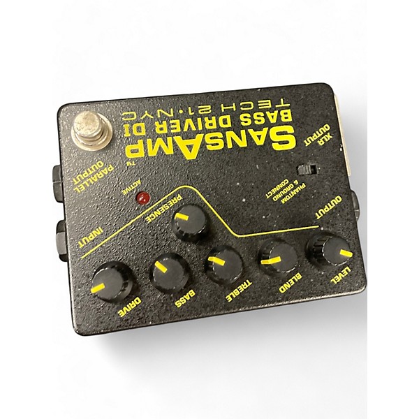 Used Tech 21 Sansamp PBDR Bass Driver DI Bass Effect Pedal