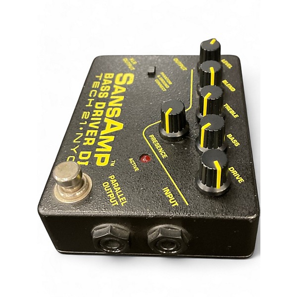 Used Tech 21 Sansamp PBDR Bass Driver DI Bass Effect Pedal