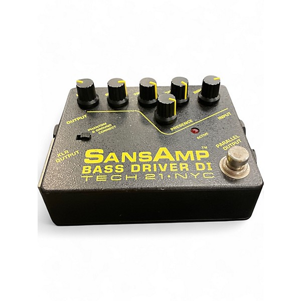 Used Tech 21 Sansamp PBDR Bass Driver DI Bass Effect Pedal