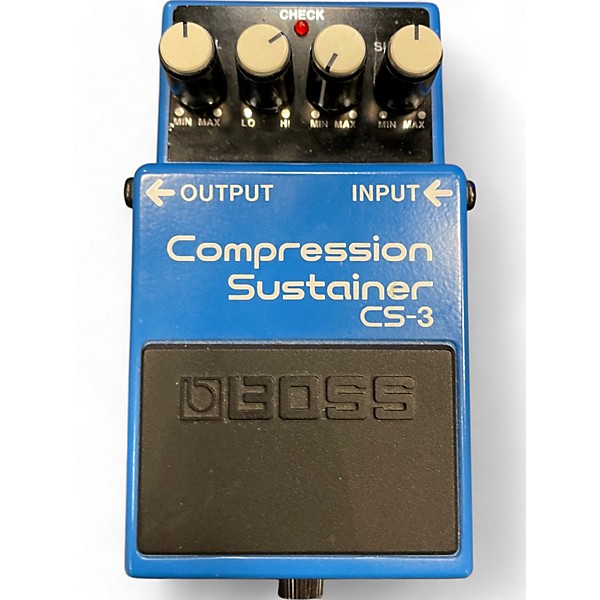 Used BOSS CS3 Compressor Sustainer Effect Pedal