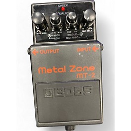 Used BOSS MT2 Metal Zone Distortion Effect Pedal