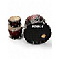 Used TAMA 3 Piece Starclassic Performer RED SPARKLE FADE Drum Kit thumbnail
