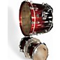 Used TAMA 3 Piece Starclassic Performer RED SPARKLE FADE Drum Kit