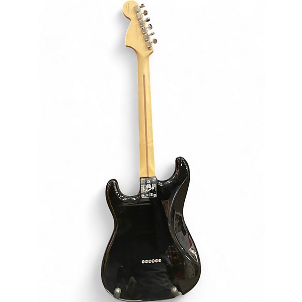 Used Fender Tom Delonge Signature Stratocaster Black Solid Body Electric Guitar