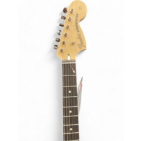 Used Fender Tom Delonge Signature Stratocaster Black Solid Body Electric Guitar