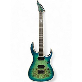 Used B.C. Rich SHREDZILLA CYAN Solid Body Electric Guitar