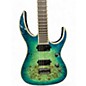 Used B.C. Rich SHREDZILLA CYAN Solid Body Electric Guitar