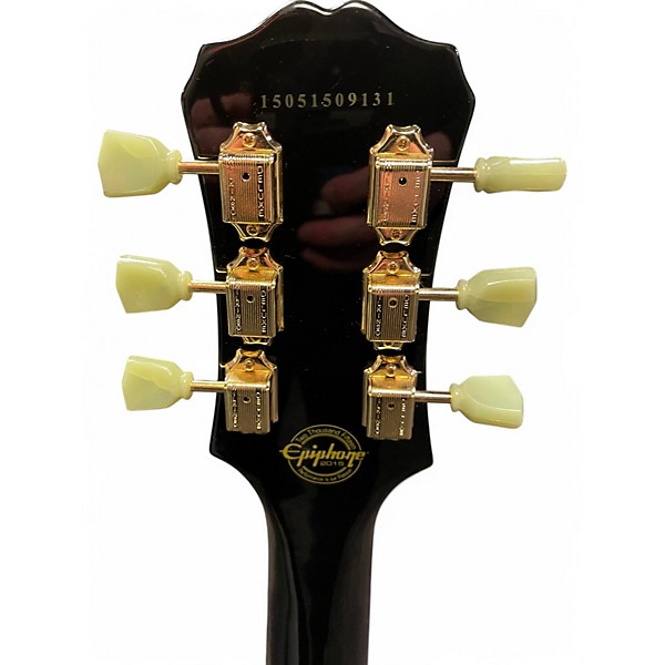 Used Epiphone Limited Edition Tak Matsumoto DC Custom Black Solid Body Electric Guitar