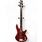 Used Ibanez GSRM20 Mikro Short Scale Crimson Red Trans Electric Bass Guitar thumbnail