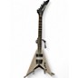 Used Kramer Dave Mustaine Vanguard Silver Metallic Solid Body Electric Guitar thumbnail