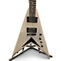 Used Kramer Dave Mustaine Vanguard Silver Metallic Solid Body Electric Guitar