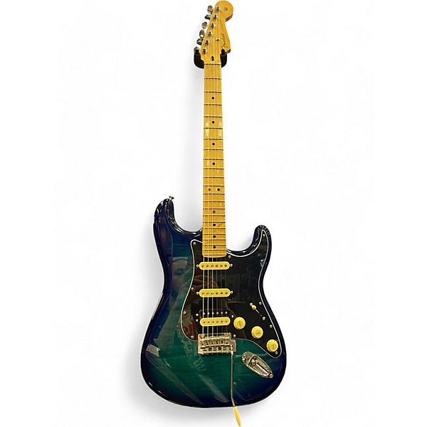 Used Fender Player Plus Stratocaster Blue Burst Solid Body Electric Guitar