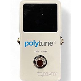 Used TC Electronic Polytune 3 Tuner Tuner Pedal