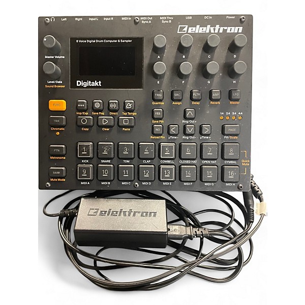 Used Elektron digitakt Drum Machine