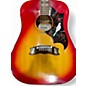 Vintage 1970s Cortez f-0055 3 Color Sunburst Acoustic Guitar