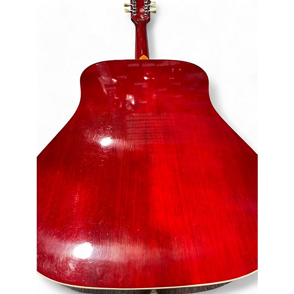 Vintage 1970s Cortez f-0055 3 Color Sunburst Acoustic Guitar