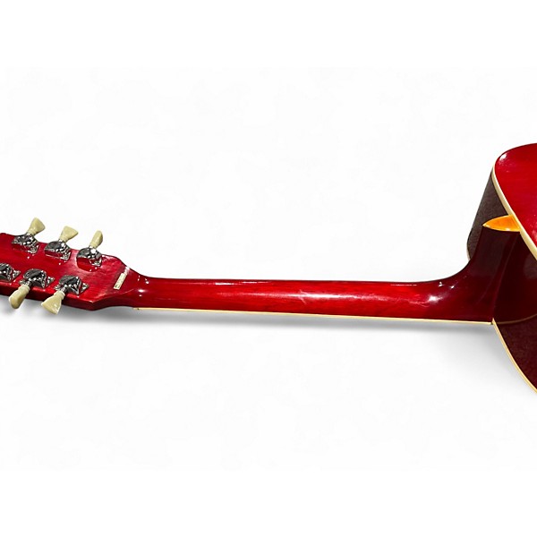 Vintage 1970s Cortez f-0055 3 Color Sunburst Acoustic Guitar